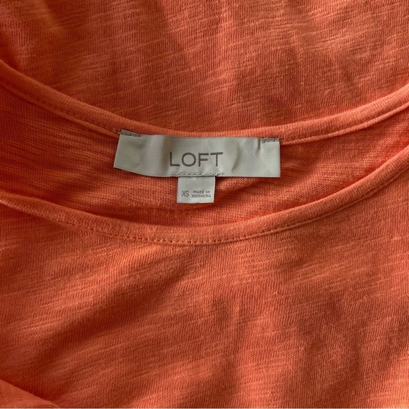 Loft | Flutter Sleeve Ruffle Hem Midi Dress - Picture 11 of 12